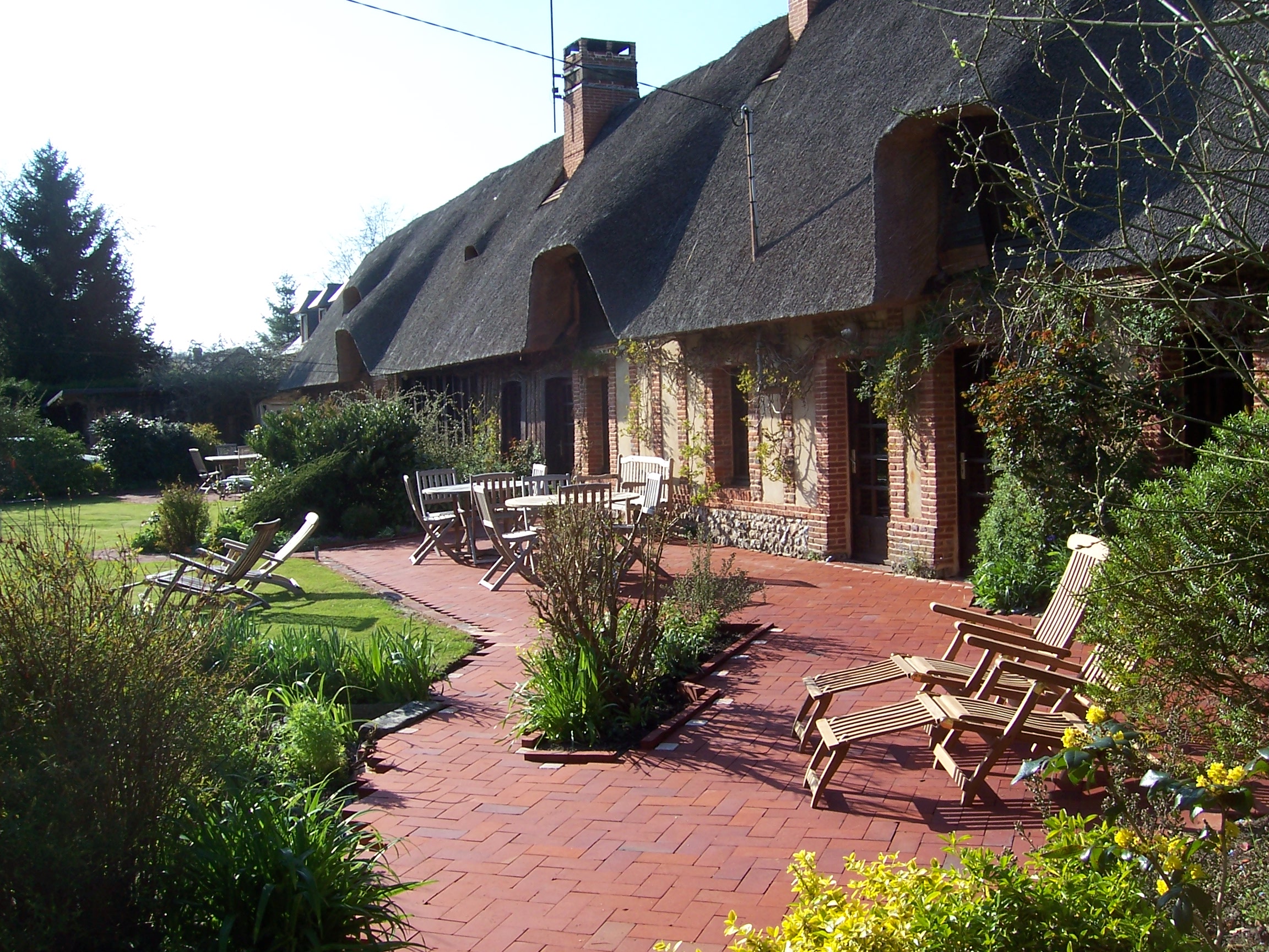 La terrasse du Clos du Vivier